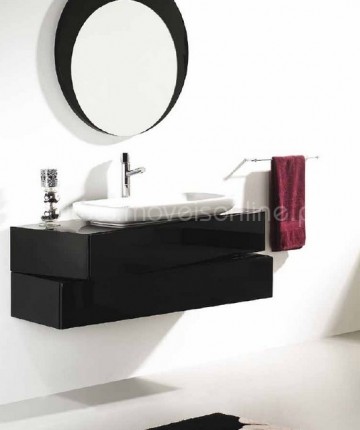 O móvel casa de banho Vivio Oval chegou para tornar o seu espaço ainda mais prático e elegante. Seu design moderno proporciona um acabamento sofisticado a qualquer ambiente.