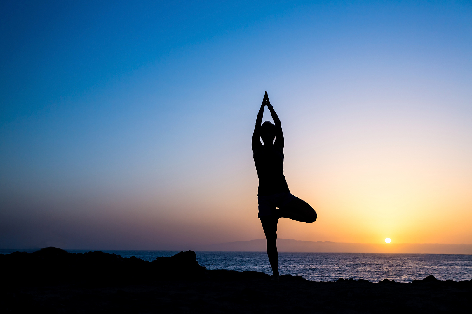 Quadro Meditação à Beira Mar